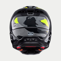 Alpinestars 2026 Supertech SM5 Rover 2 Dark Grey Yellow Flou Motocross Helmet