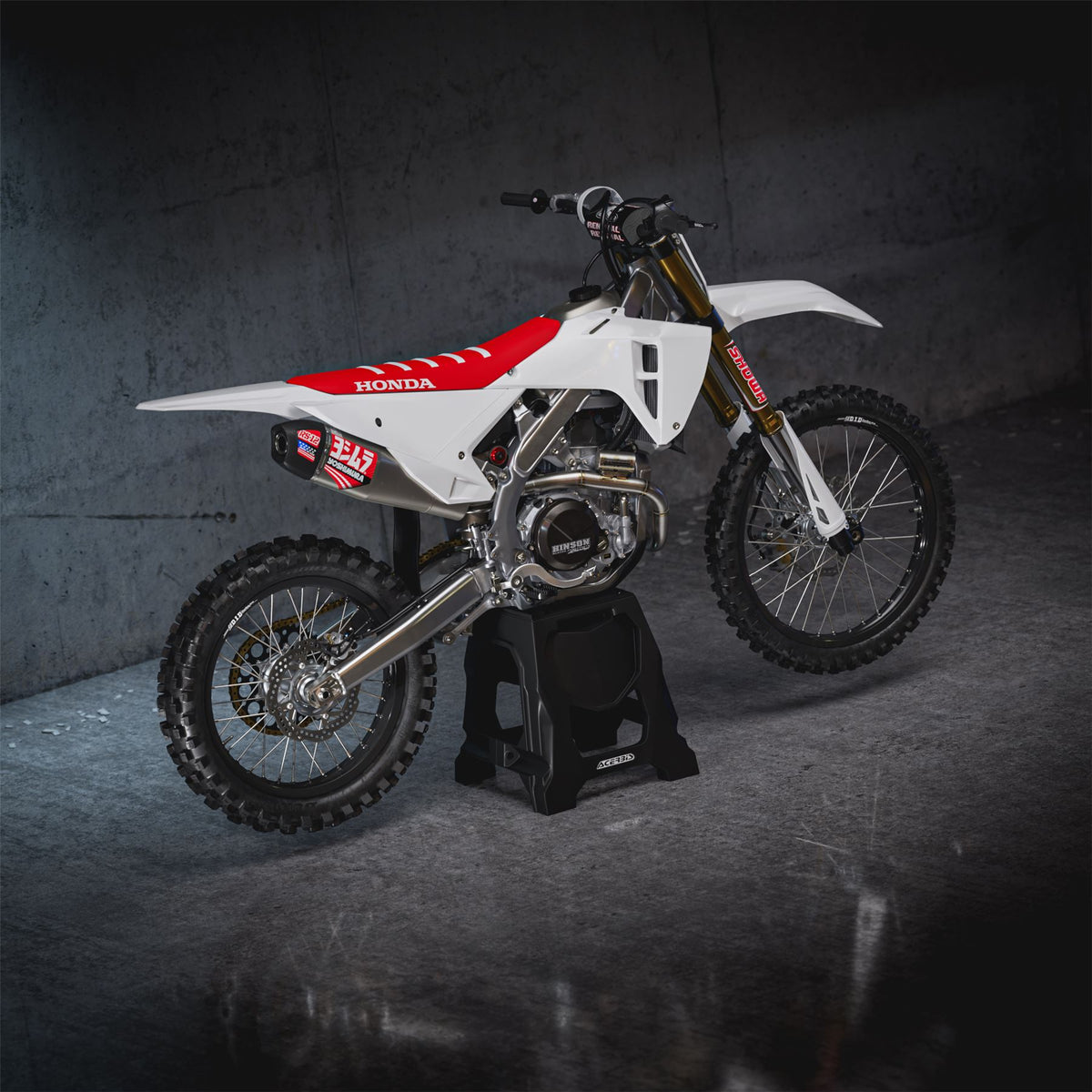 Acerbis Full Plastic Kit White For HONDA CRF 450 R 2025-2026
