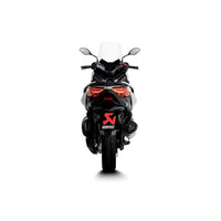 Akrapovic Stainless Steel Line Slip On Silencer For Yamaha MW 300 ABS Tricity 2021-2024