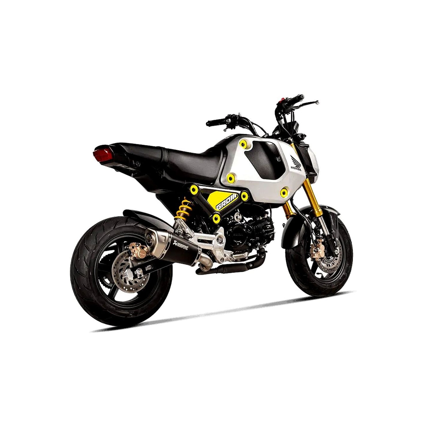 Akrapovic Titanium Black Line Slip On Silencer For Honda MSX 125 ABS Grom 2021-2026
