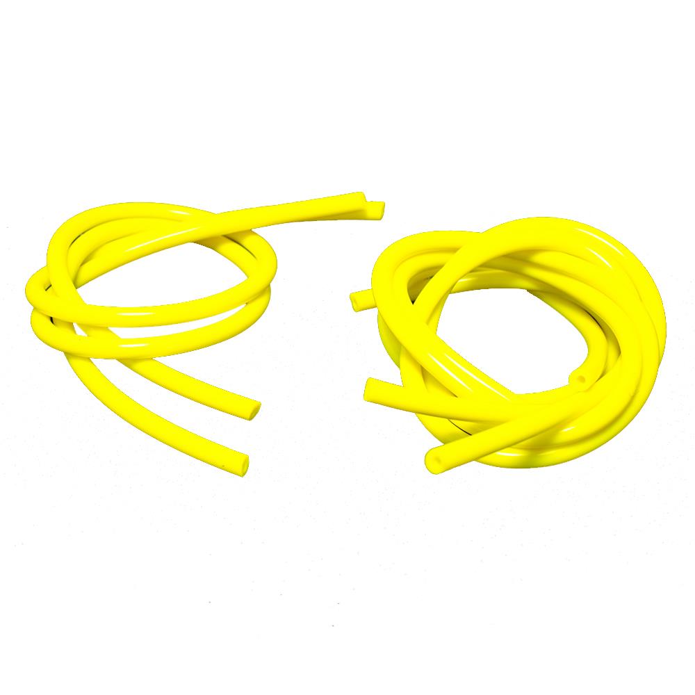 Silicone Carb Hose Vent Kit 5 Piece Yellow For Honda CR CRF