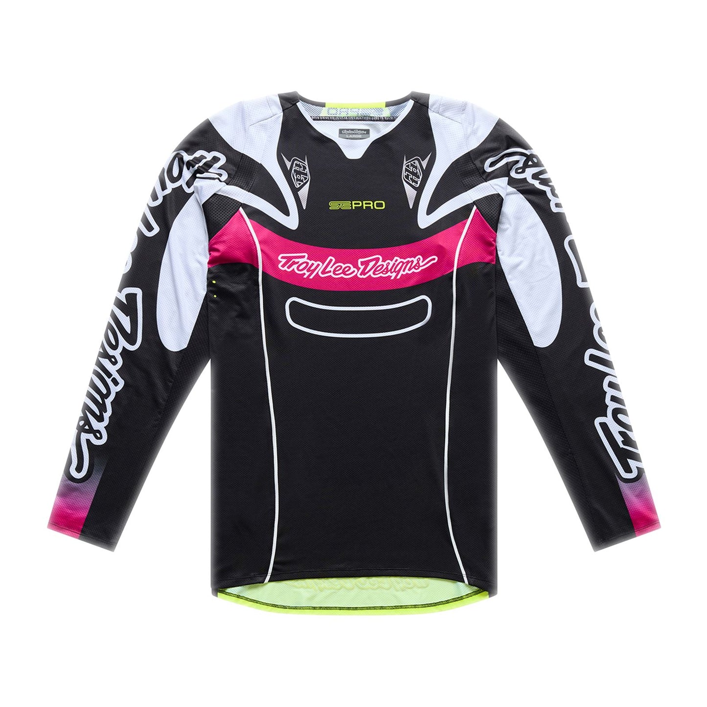 Troy Lee Designs Spring 2026 SE PRO Salvo MX Jersey Black White