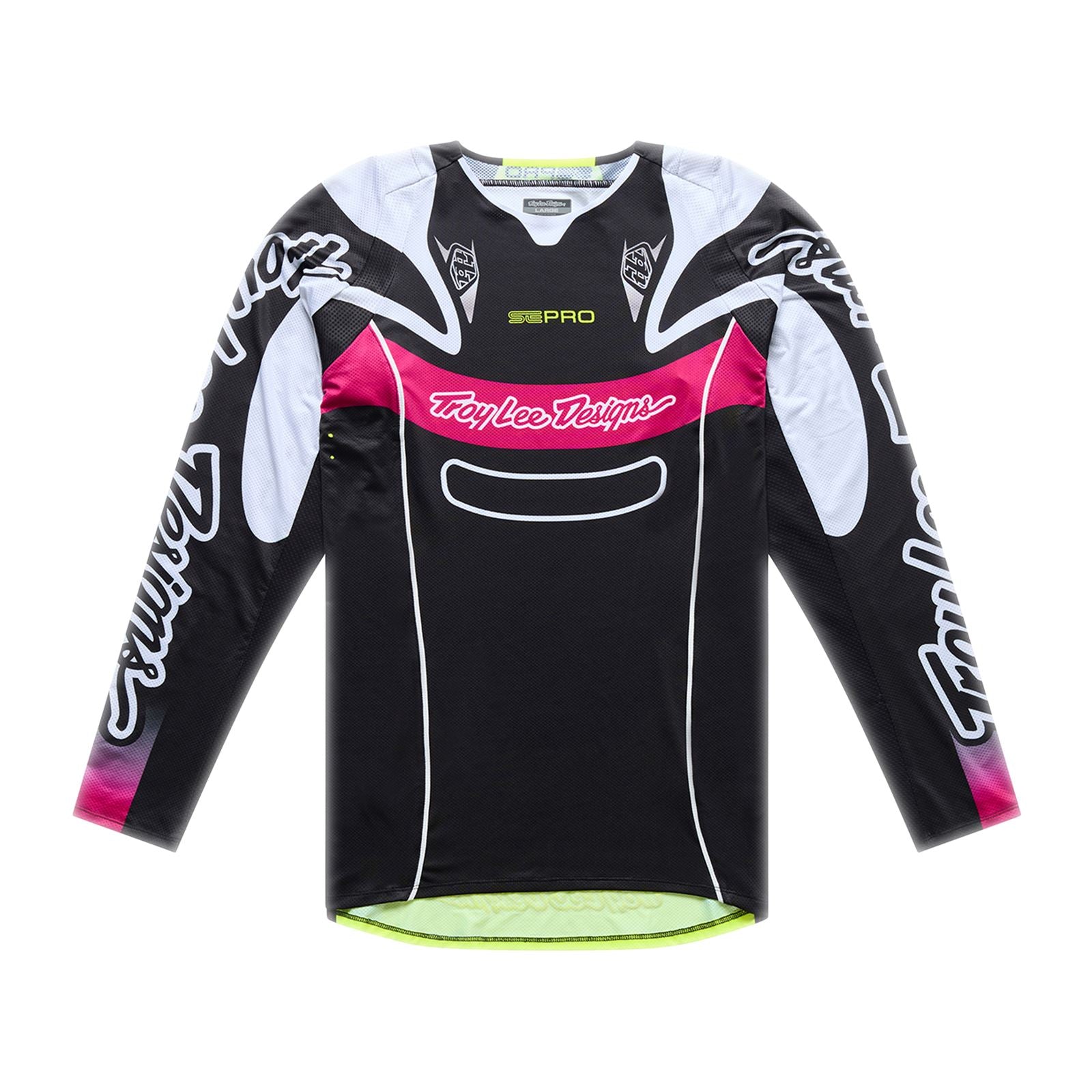 Troy Lee Designs Spring 2026 SE PRO Salvo MX Jersey Black White