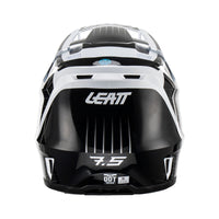 Leatt 2023 Helmet Moto 7.5 V23 White with 4.5 Goggles & Helmet Bag