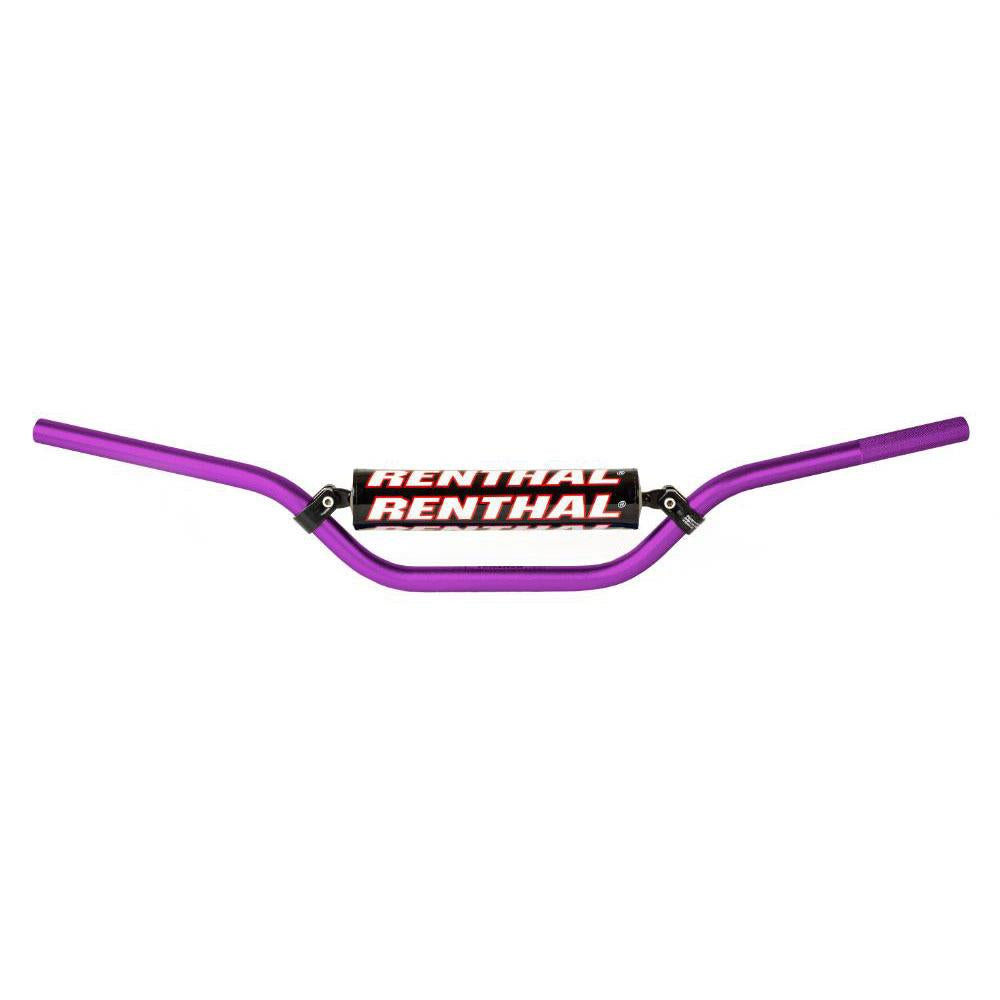 Renthal Fatbar Handlebars Honda Kawasaki Purple 809 RC High