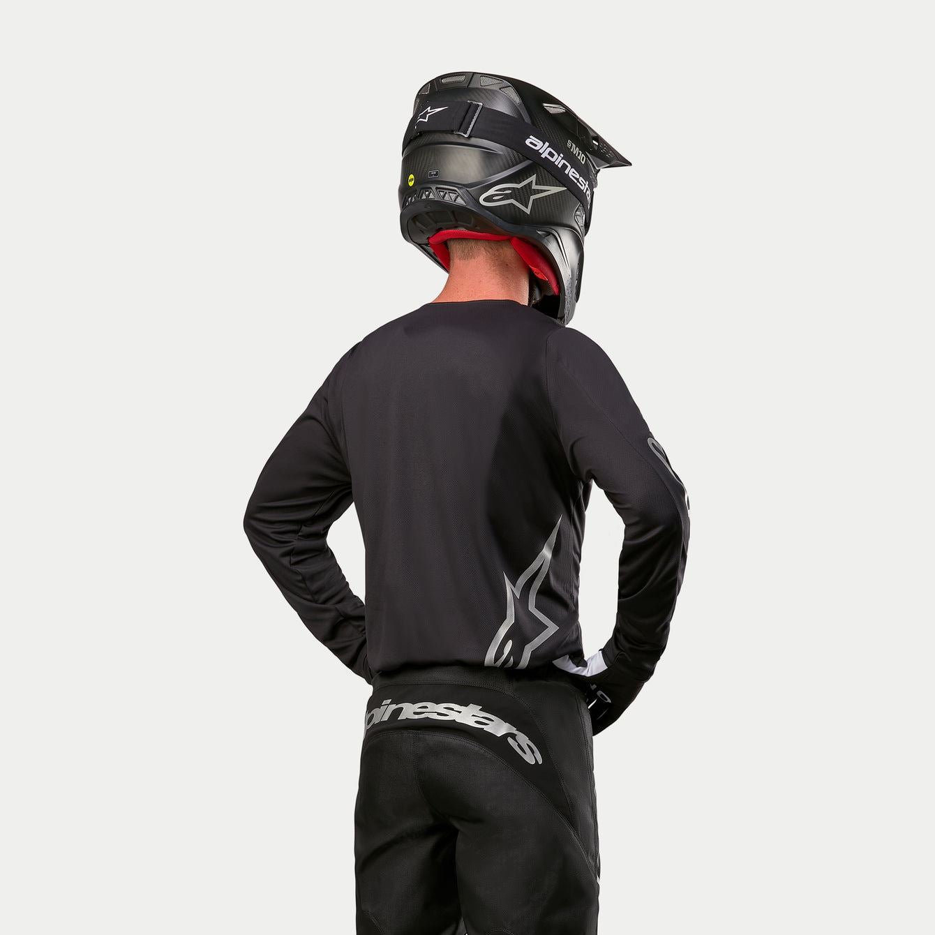 Alpinestars 2026 Fluid Graphite Motocross Jersey Black