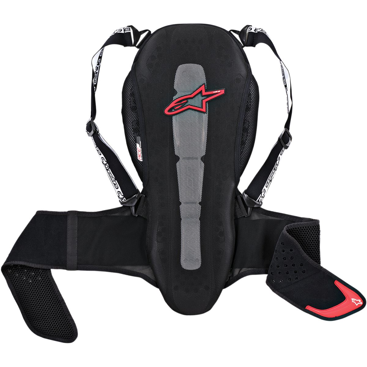 Alpinestars 2024 Nucleon KR-2 Back Protector Black Red