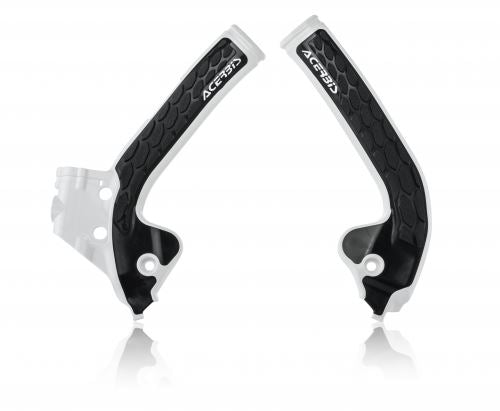 Acerbis X-Grip Frame Protector Guards White For  Gas Gas MC 85 2021-2024