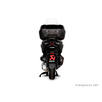Akrapovic Stainless Steel Black Line Slip On Silencer For Honda ADV 350 ABS 2022-2024