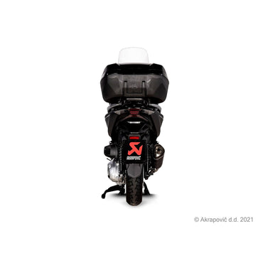 Akrapovic Stainless Steel Black Line Slip On Silencer