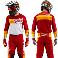 Leatt 2025 4.5 Lite Motocross Jersey Pitboard Ruby