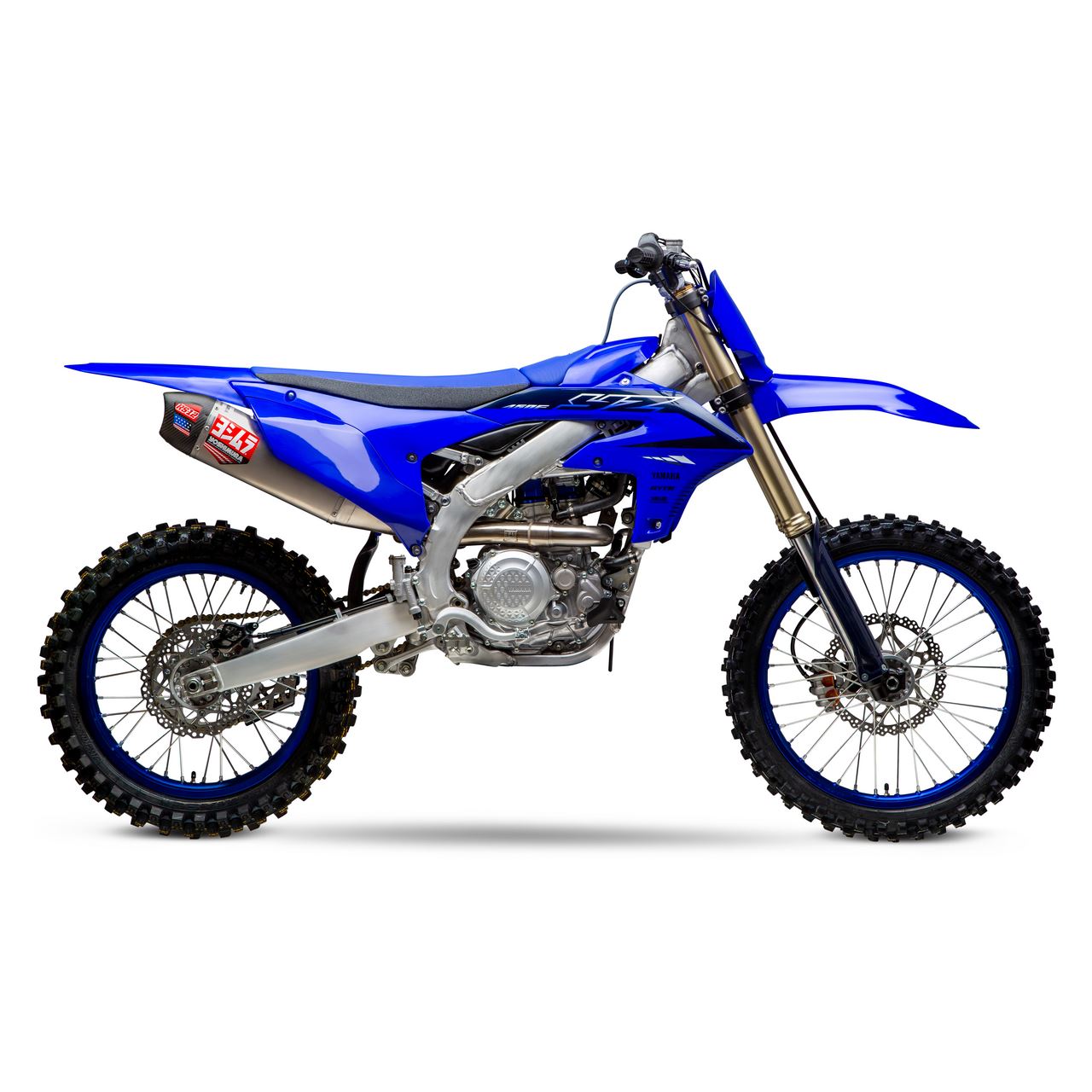 Yoshimura RS-12 Full Exhaust System Stainless Steel Aluminium Carbon Cap For Motocross Enduro Motorcycles