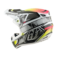 Troy Lee Designs Spring 2026 MX SE5 Carbon Lined Up Helmets White