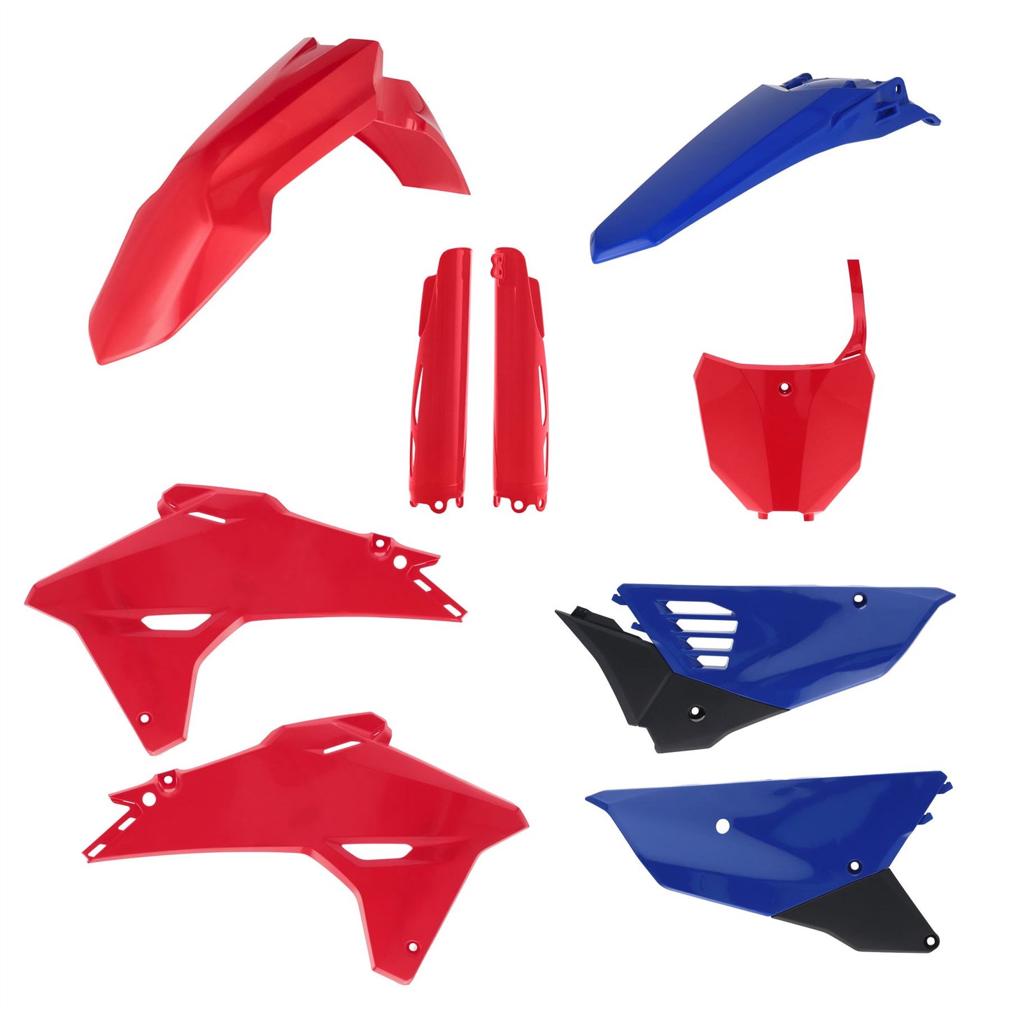 Acerbis Full Plastic Kit Standard Red Blue 0028307.553