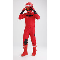 Thor Pulse Tactic Red Motocross Combo Kit CLEARANCE