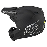 Troy Lee Designs 2025 Motocross Helmet SE5 Carbon Stealth Black Chrome