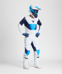 Thor 2026 Motocross Combo Kit Launchmode Storm White Blue