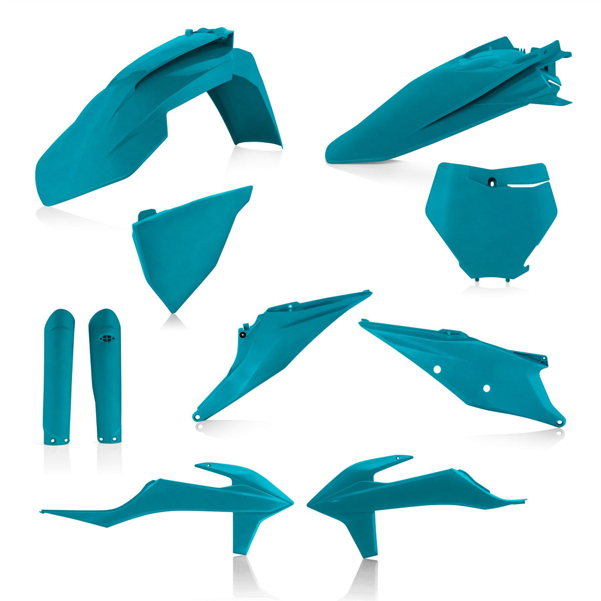 Acerbis Full Plastic Kit Green 3 Teal 0023479.132