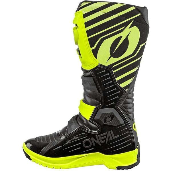 O'Neal 2024 Motocross Boots RMX Black Neon Yellow
