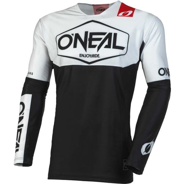 O'Neal 2025 Motocross Jersey Mayhem Hexx Black White