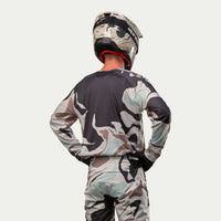 Alpinestars 2024 Racer Tactical Motocross Jersey Iron Camo CLEARANCE