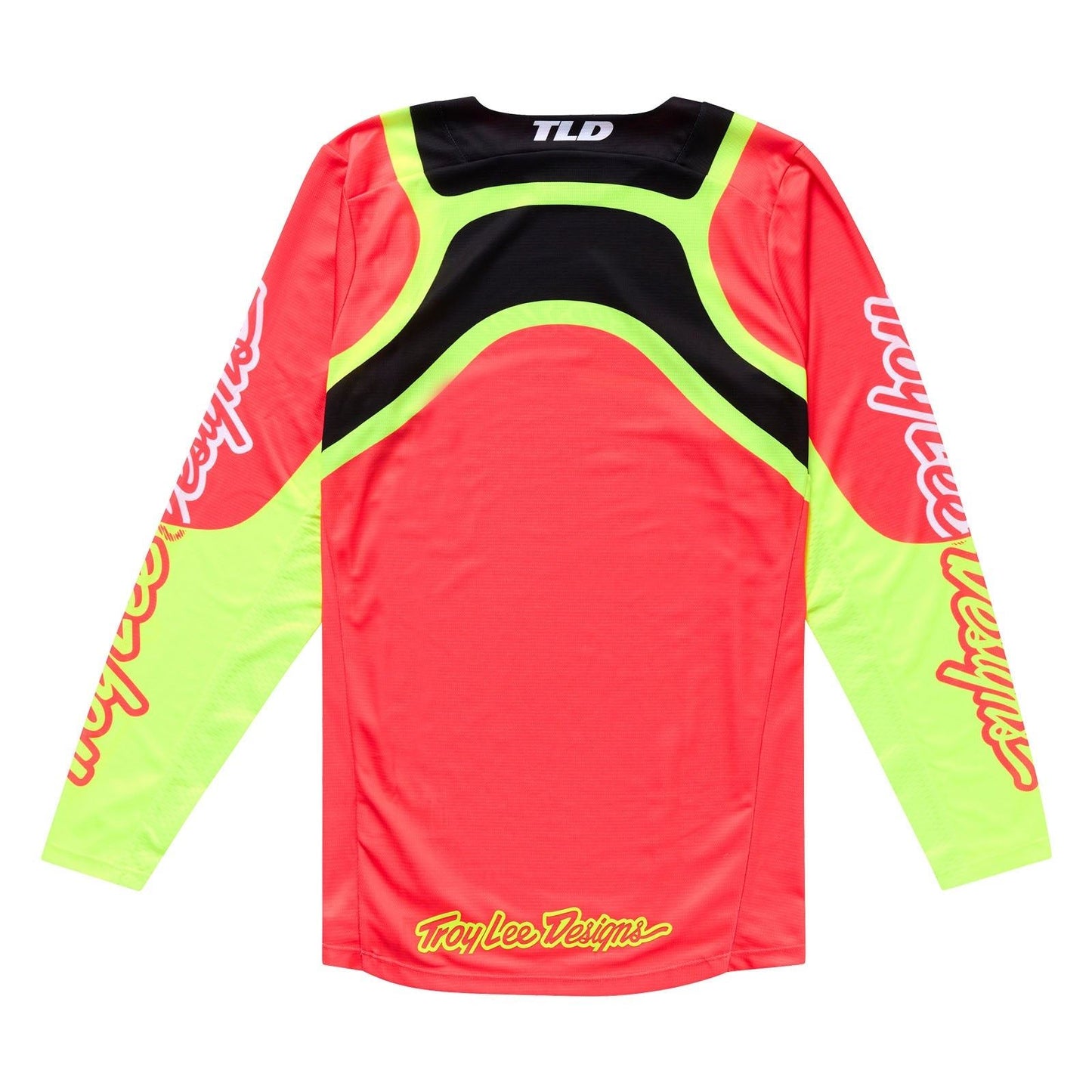 Troy Lee 2026 Motocross Jersey GP Pro Swerve Infra Red Flo Yellow