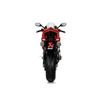 Akrapovic Titanium Line Slip On Silencer For Ducati PANIGALE V2 890 ABS 2025-2026