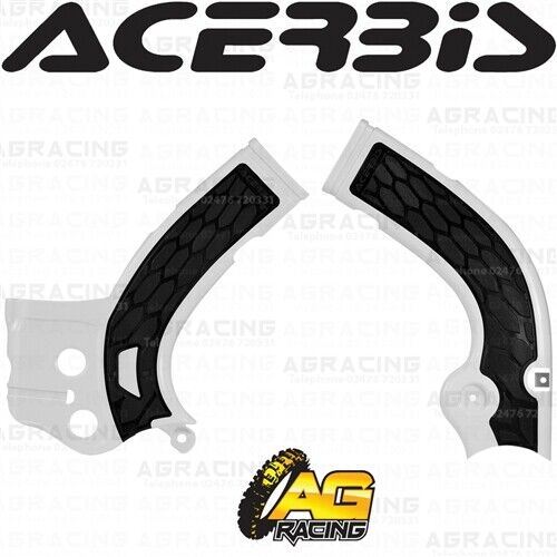 Acerbis X-Grip Frame Protector Guards White For Yamaha YZ 450 F 2014-2015