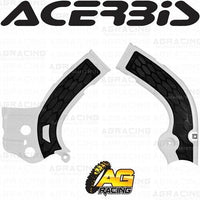 Acerbis X-Grip Frame Protector Guards White For Yamaha YZ 250 F 2014-2016