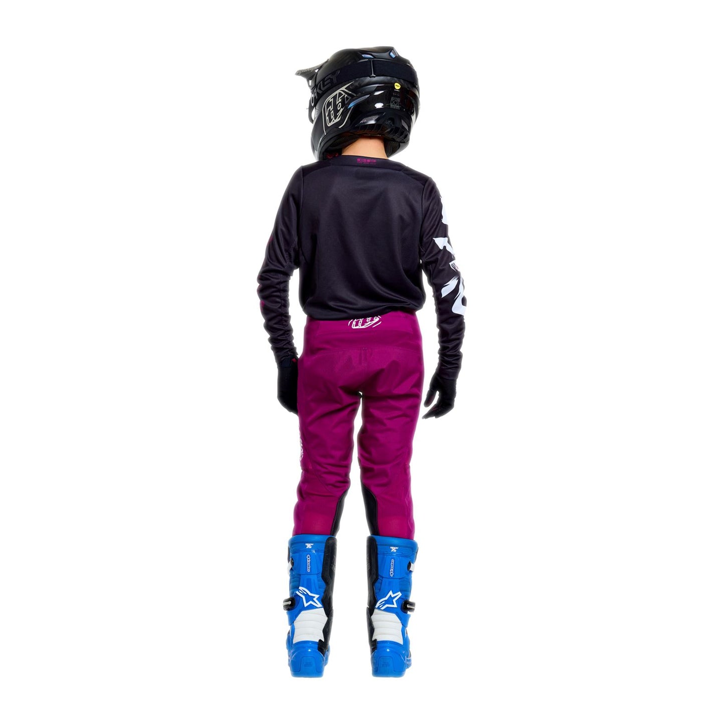 Troy Lee Designs Spring 2026 Youth GP Pro Cyclops MX Combo Kit Black Fuchsia