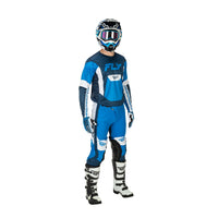Fly Racing 2026 Motocross Combo Kit Lite  Blue White