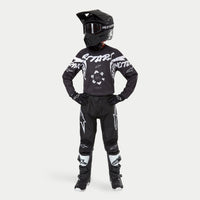 Alpinestars 2024 Racer Hana Youth Motocross Combo Kit Black White