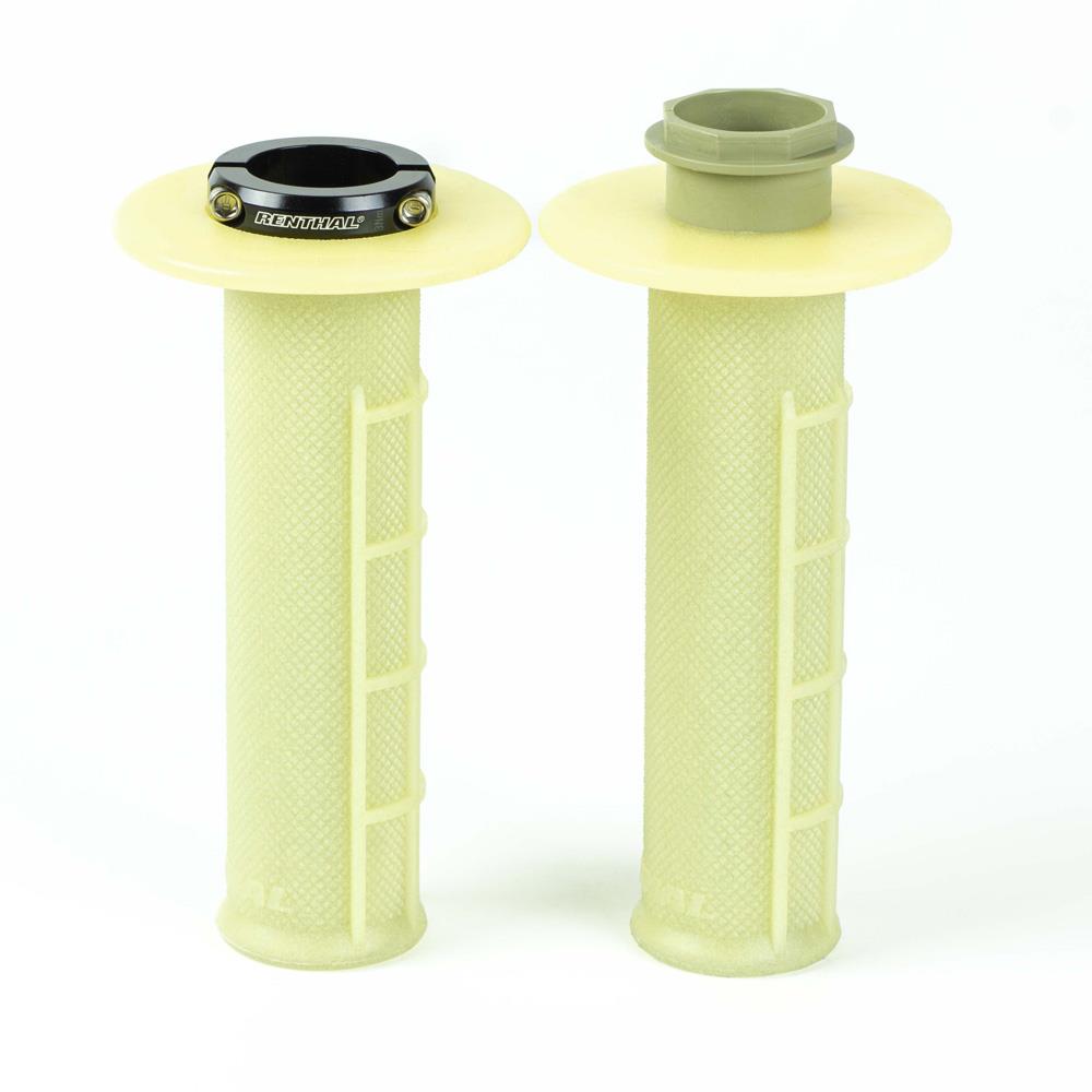 Renthal Lock-On Grips MX-R Works Half Waffle Aramid For Yamaha YZ 250X 2016-2025