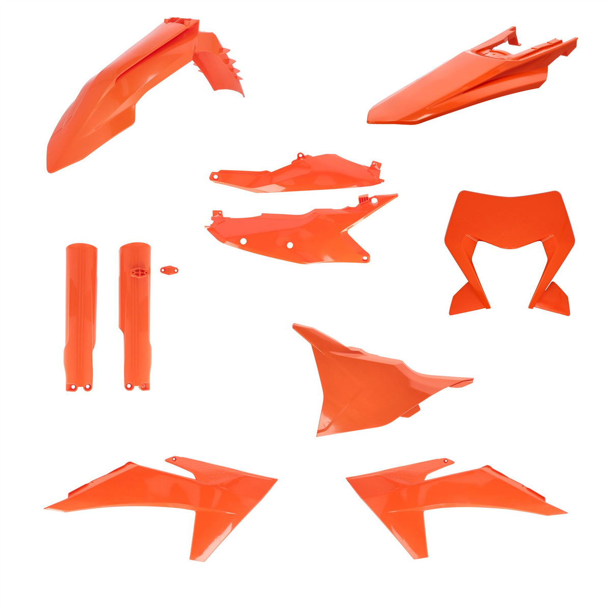 Acerbis Full Plastic Kit Orange 016 0026809.011.016