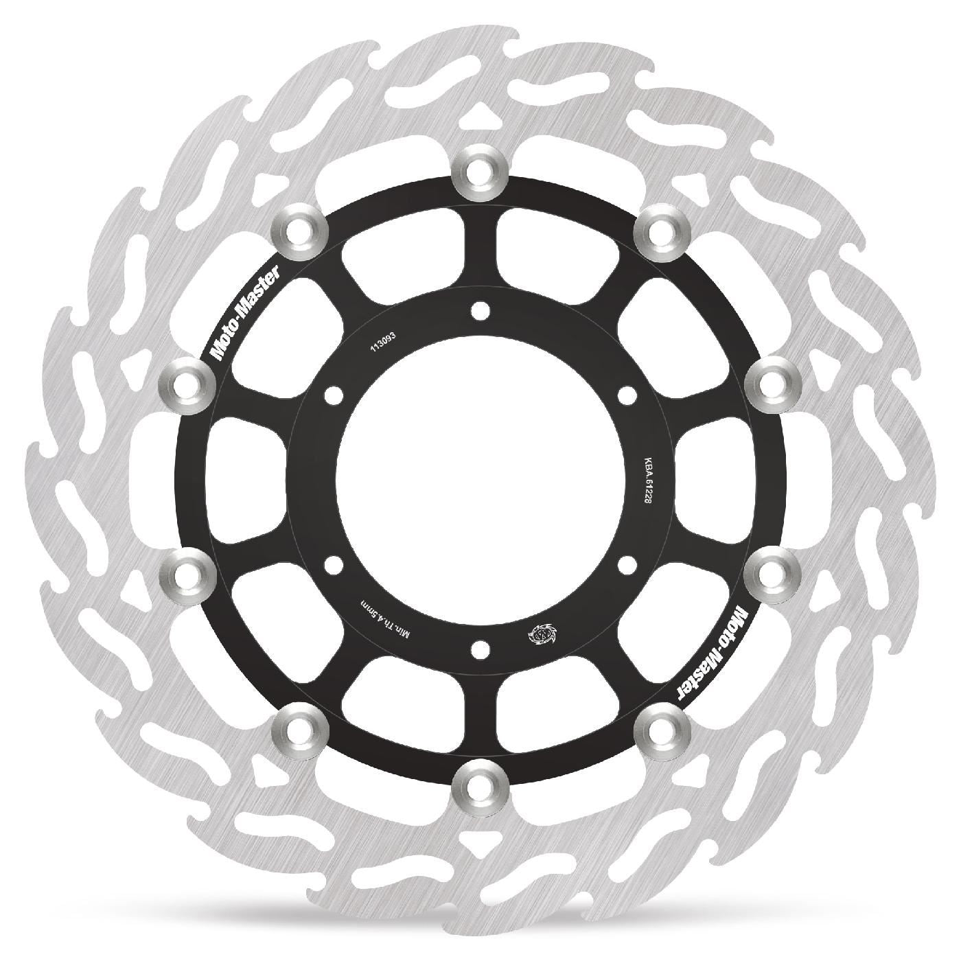 Moto-Master Floating Flame Series 296 mm Front Brake Disc