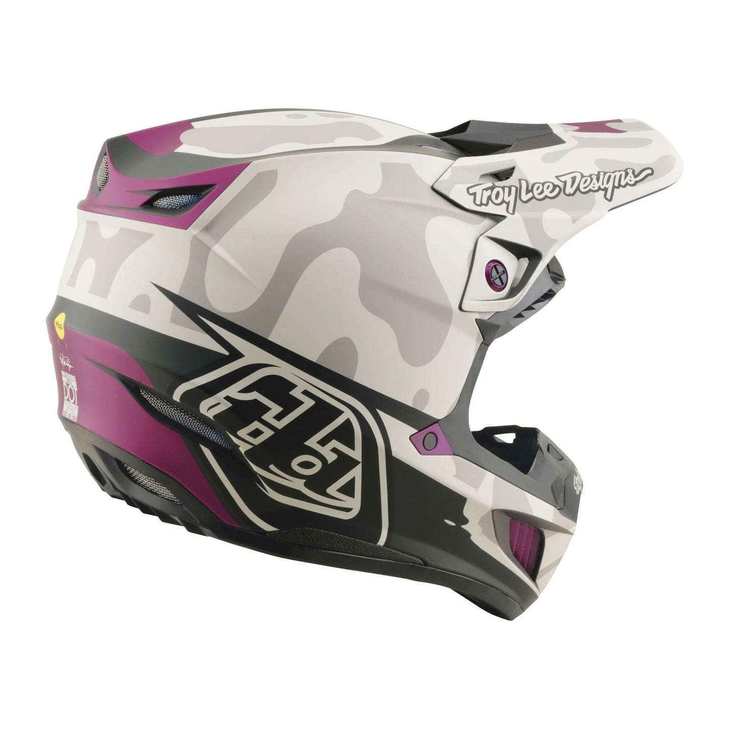 Troy Lee Designs Spring 2026 MX SE5 Composite Myth Helmets Punice