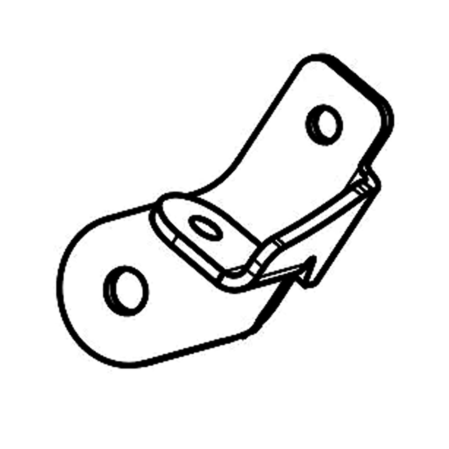 Akrapovic Stainless Steel Silencer Bracket