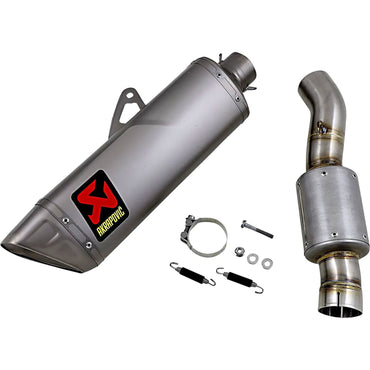 Akrapovic Titanium Track Day Line Slip On Silencer
