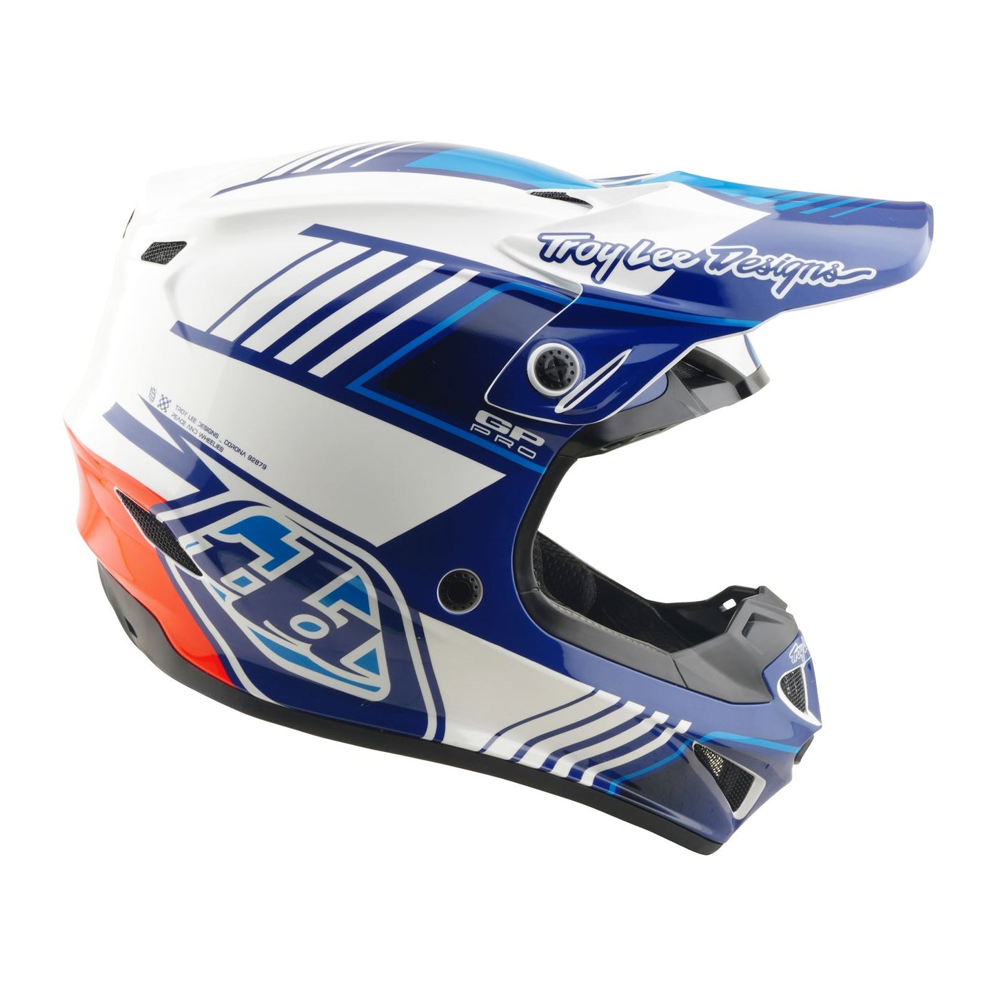 Troy Lee Designs Spring 2026 MX GP PRO Segment Helmets Blue