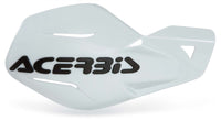 Acerbis Uniko MX Handguards Pair + Kit For White Black Honda CRE 500 1995 - 2000