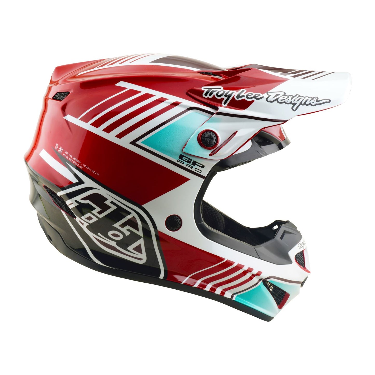 Troy Lee Designs Spring 2026 MX GP PRO Segment Helmets Red