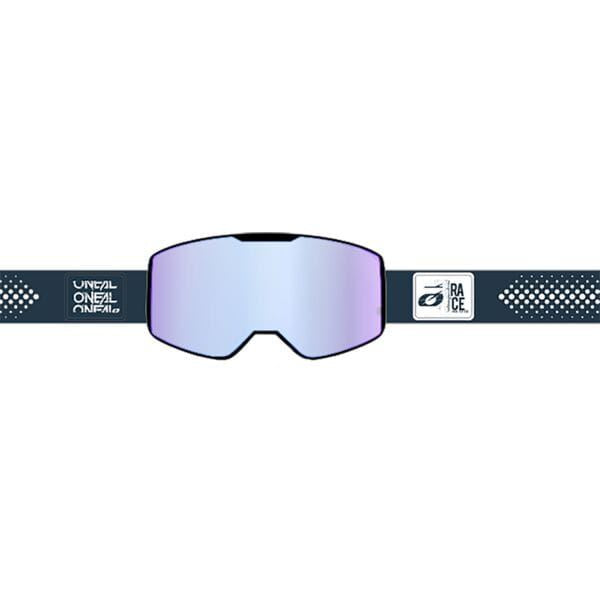 O'Neal 2025 Motocross Goggles B-22 Static Ocean Blue Radium Blue