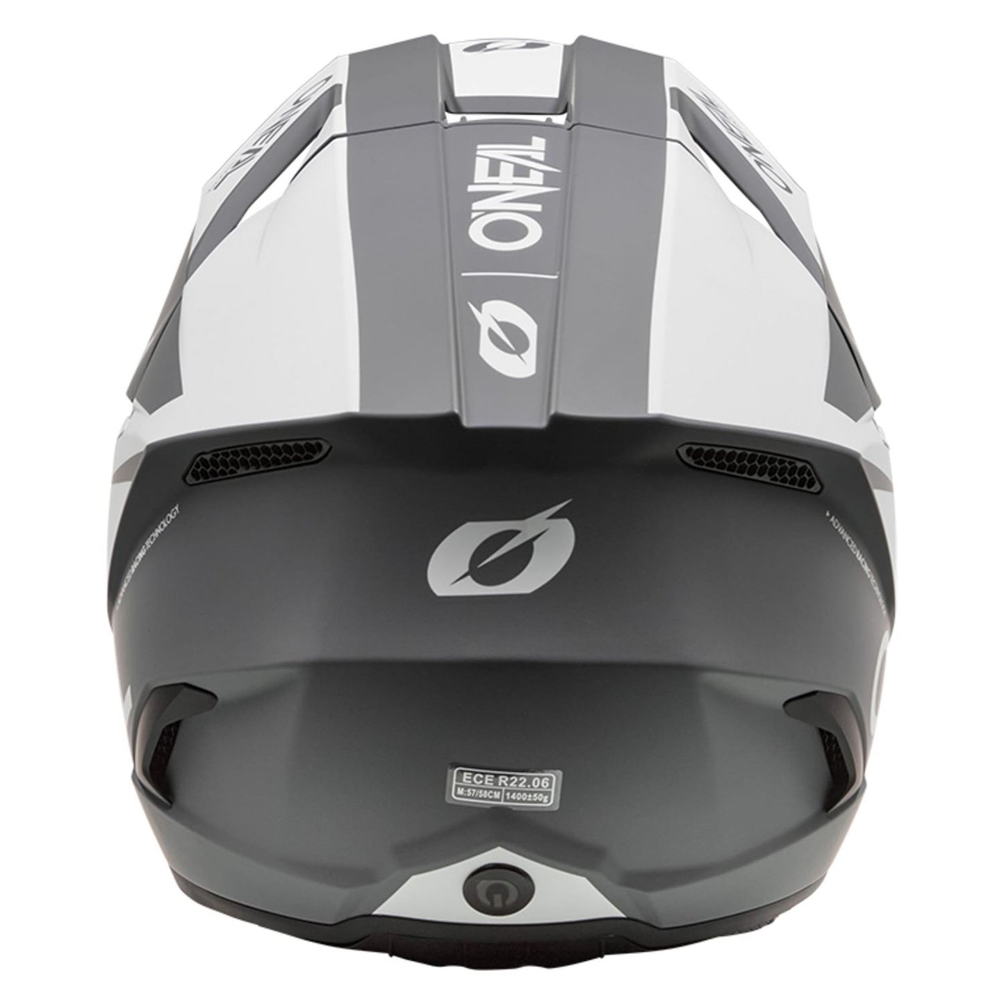 O'Neal 2026 3 SRS Solid White Black Helmet