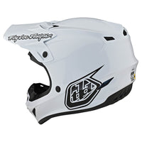 Troy Lee Designs 2025 SE4 Polyacrylite Helmet W/MIPS Mono White