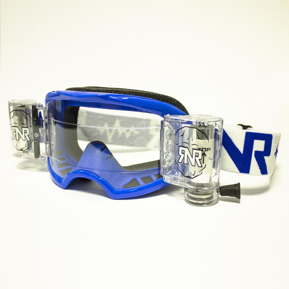 RNR Colossus Wide Vision WVS Goggle Blue 48mm Roll Off