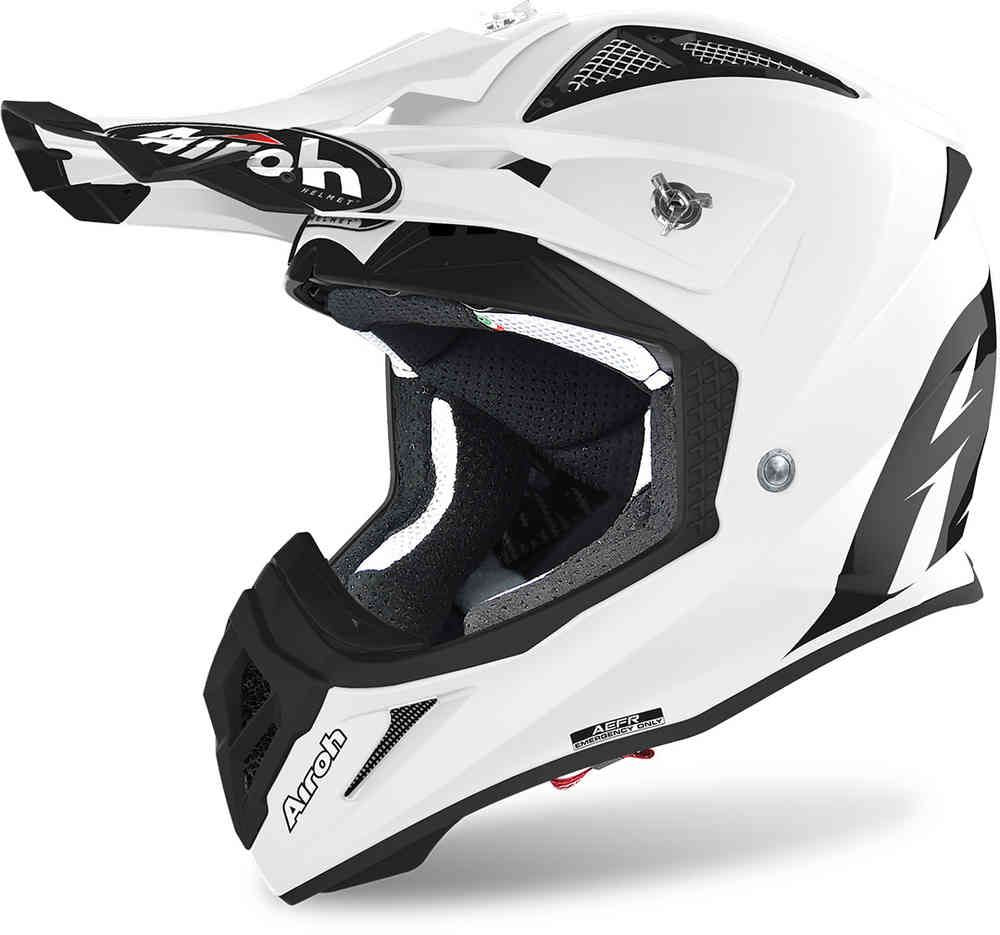 Airoh Helmet  Aviator Ace Color White Gloss