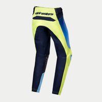 Alpinestars 2024 Racer Hoen Youth Motocross Combo Kit Yellow Fluo Blue Night Navy