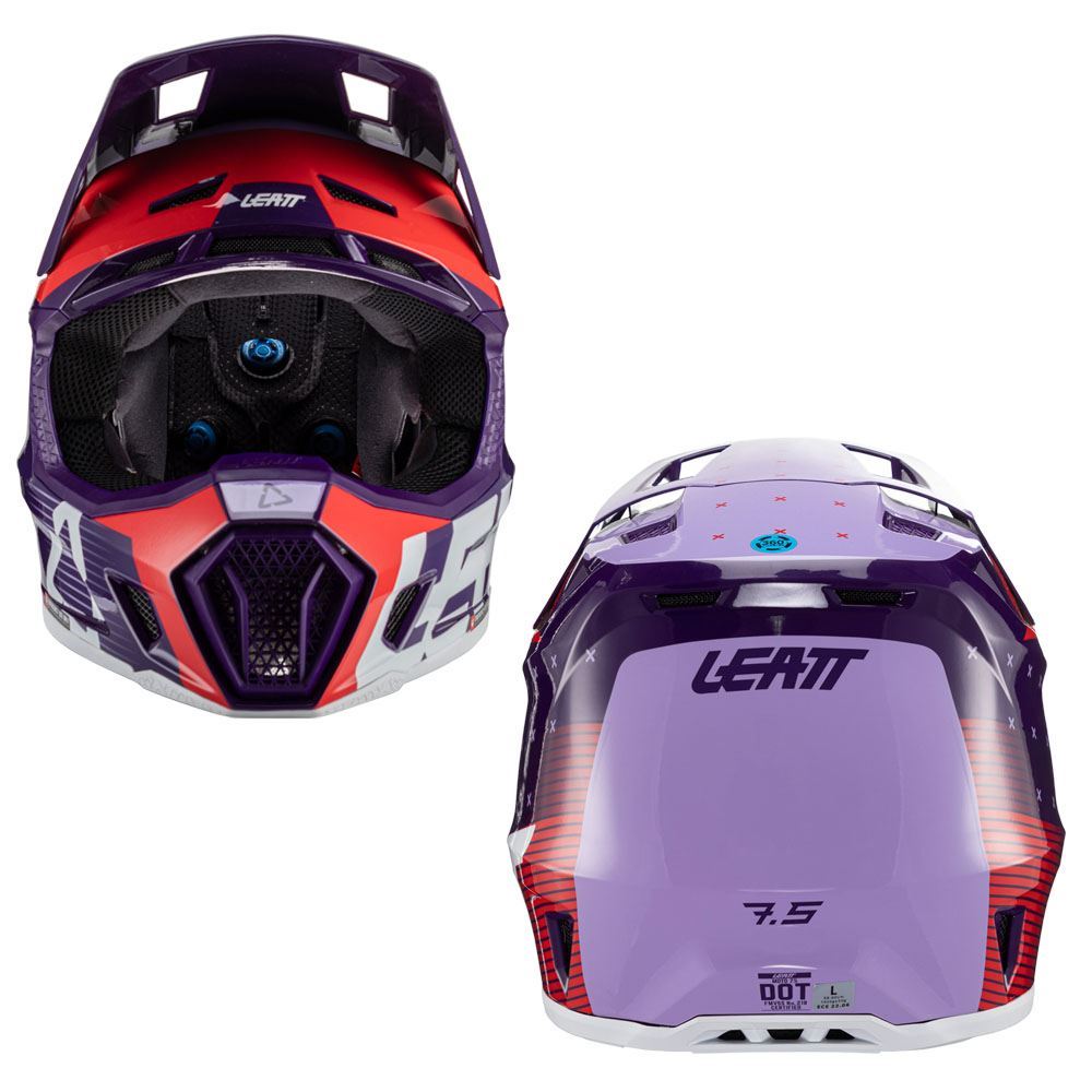 Leatt 2024 Helmet Moto 7.5 V24 Sundown