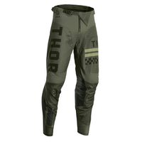 Thor Pulse Combat Army Green Motocross Pants CLEARANCE