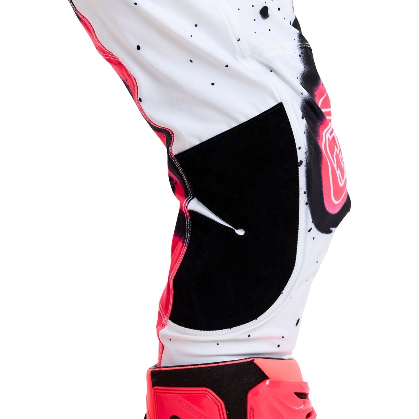 Troy Lee 2026 Motocross Pants SE Ultra Membrane White Infra Red